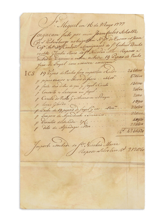 Letter from João Carlos Scholtz